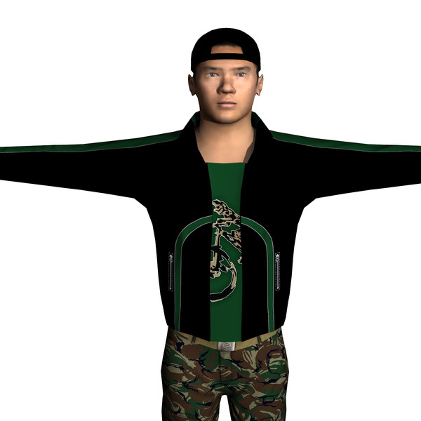 casual male 01 3d model - Casual Male 01... by ignisfatuus